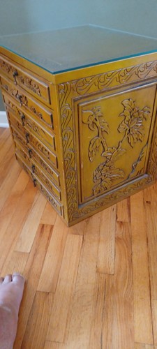 Vintage lowboy storage chest