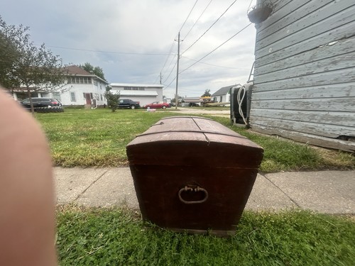 Antique wood chests - wood,